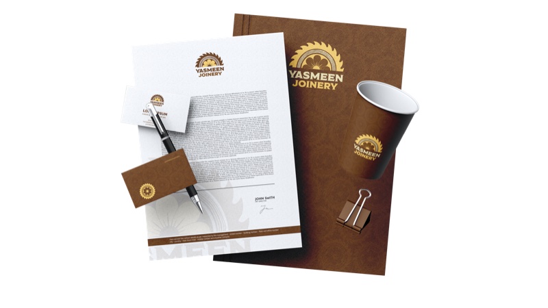 Business stationery design