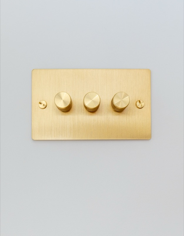 Interior detail showing brass hardware and craftsmanship