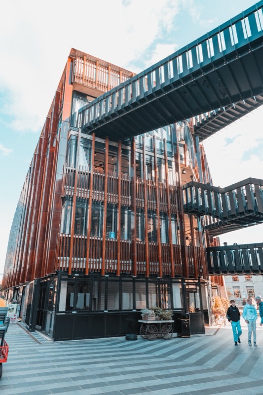 Contemporary commercial architecture Kings Cross